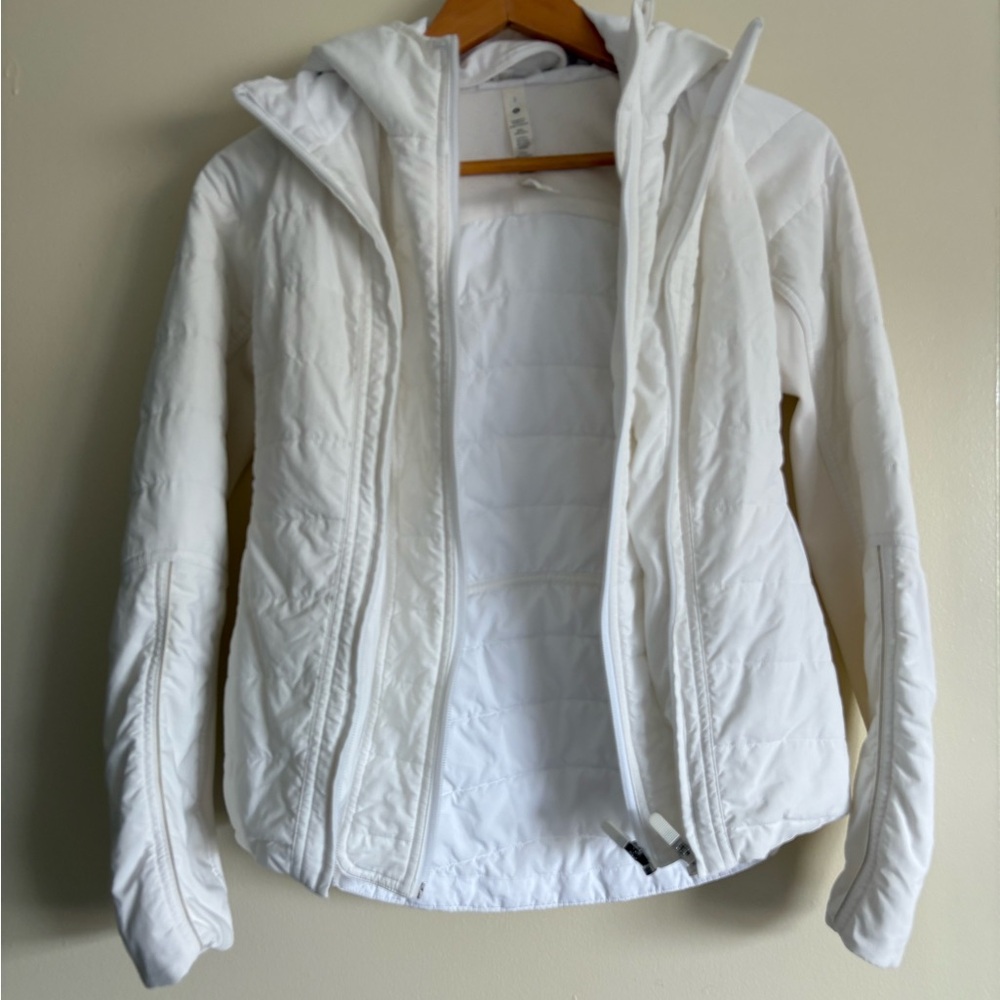 lululemon athletica White Puffer Jacket
